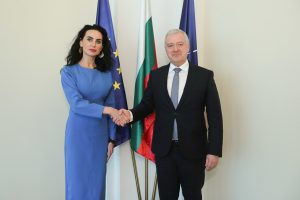 Министър Иван Кондов се срещна в МВнР с посланика на Украйна у нас