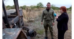 Млад фермер загуби трактора си, догато се опитва да спаси селото си от пожар