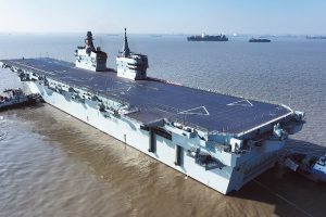 CNS Sichuan започва първото си морско изпитание