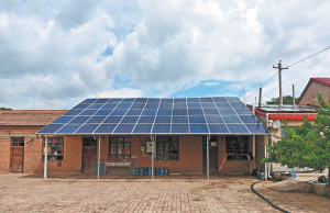 Проектът за слънчев панел на покрива на Ningxia обогатява жителите