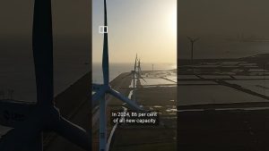 Китай е готов да пожъне награди, тъй като енергийният шок разгорещява надпреварата за възобновяеми източници